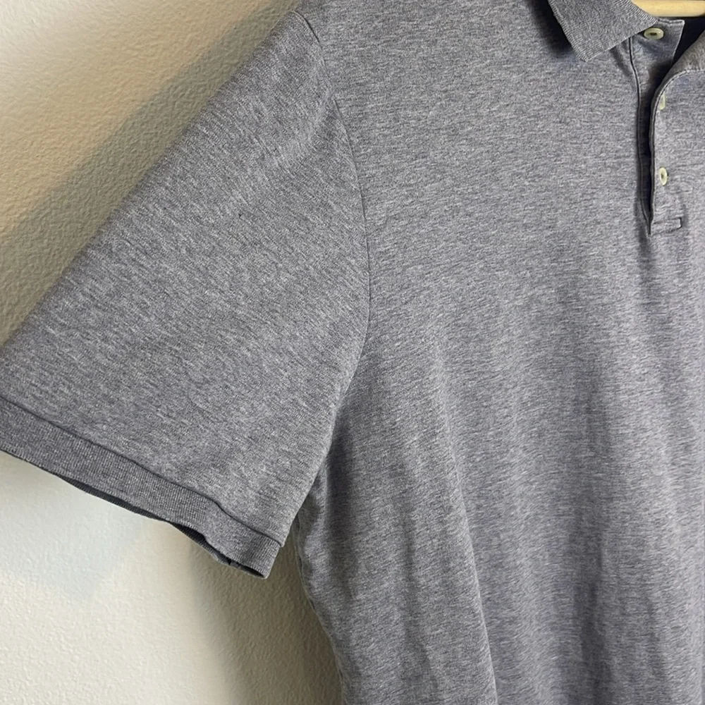 Polo RL grey cotton polo shirt XL